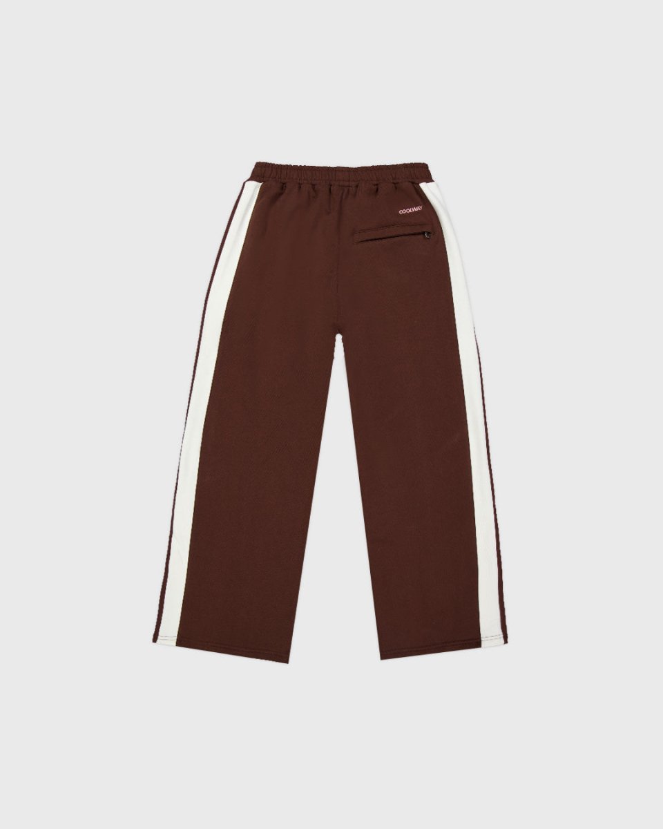 Coolway Float Brown Sweatpants - Pantalones deportivos corte relajado