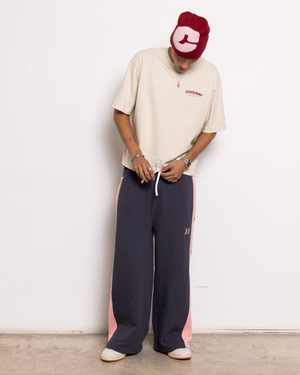 Coolway Float Navy Sweatpants - Relaxed fit sweatpants
