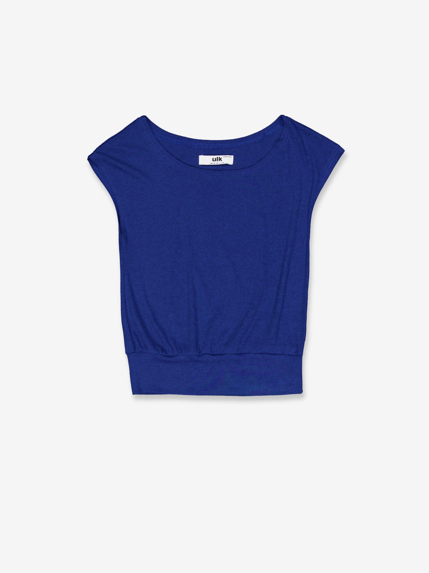 Short sleeve top with fitted hem - Maree