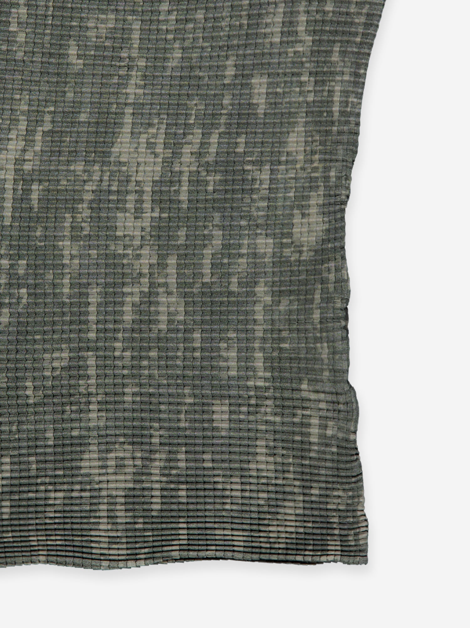 Top micro-plisado de cuello alto - ISI