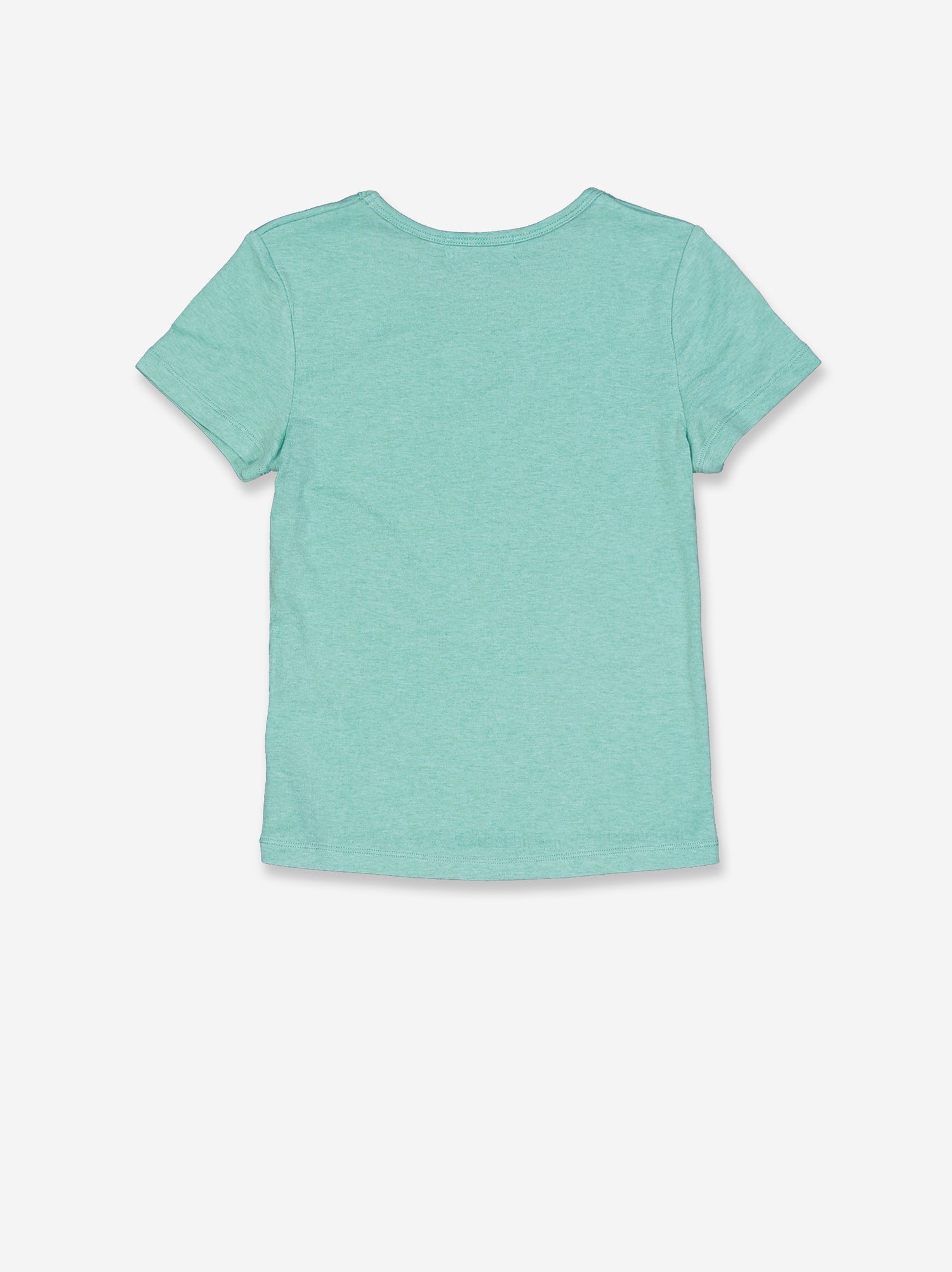 Turquoise basic flowy t-shirt - Funny