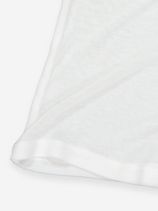 Semi-sheer boat neck t-shirt - Tana