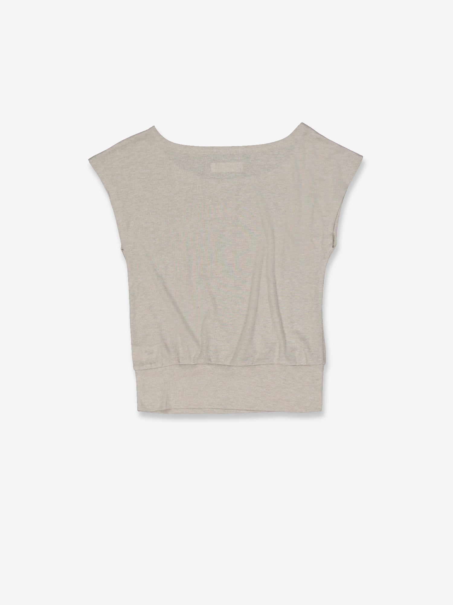 Short-sleeved top with fitted hem - Maree