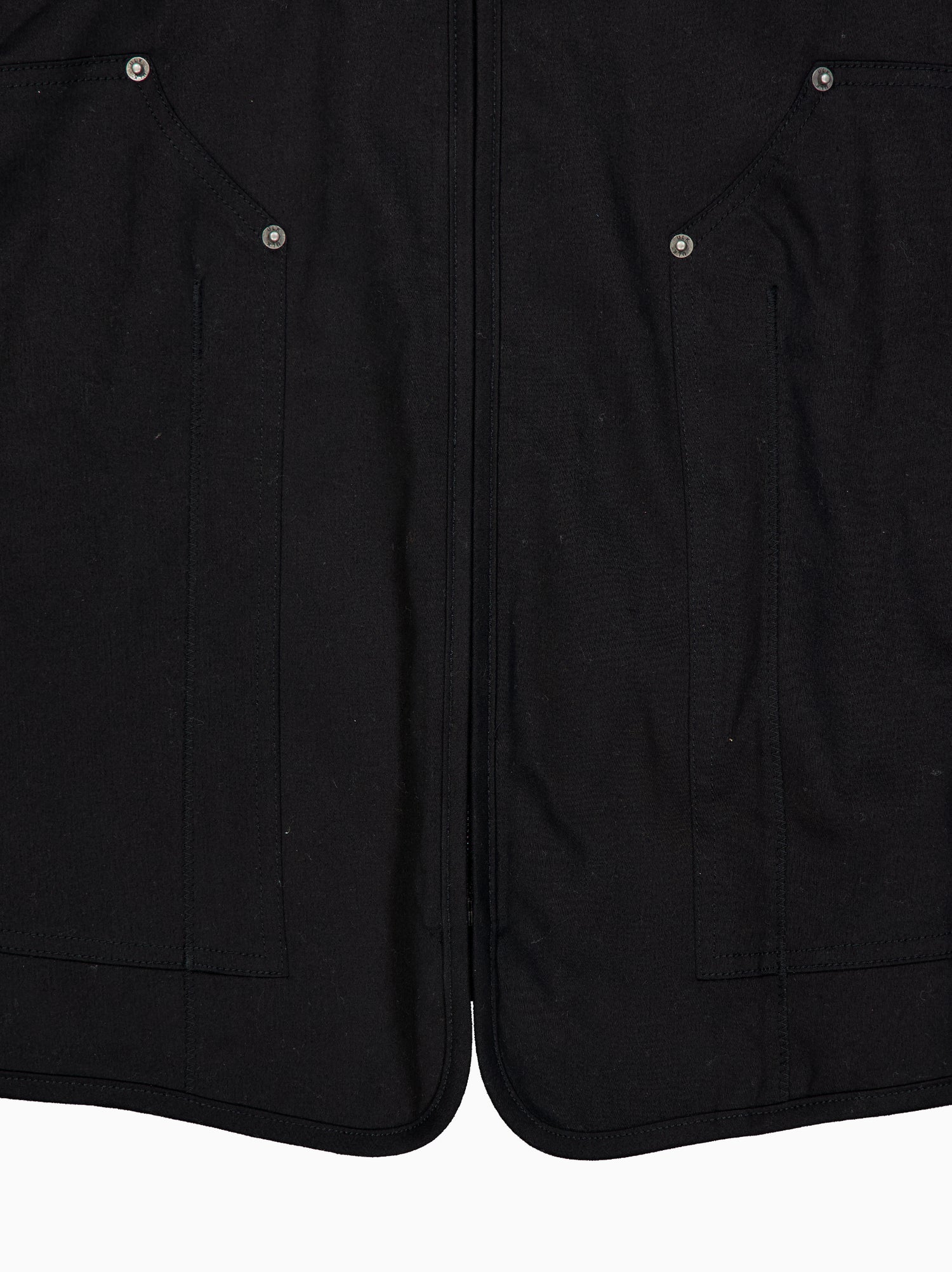 Chaqueta negra utilitaria con ajustes de hebilla - Luz