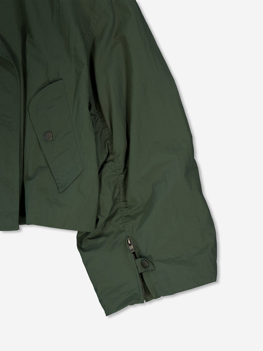 Chaqueta técnica de cuello alto con mangas fruncidas - Gemms