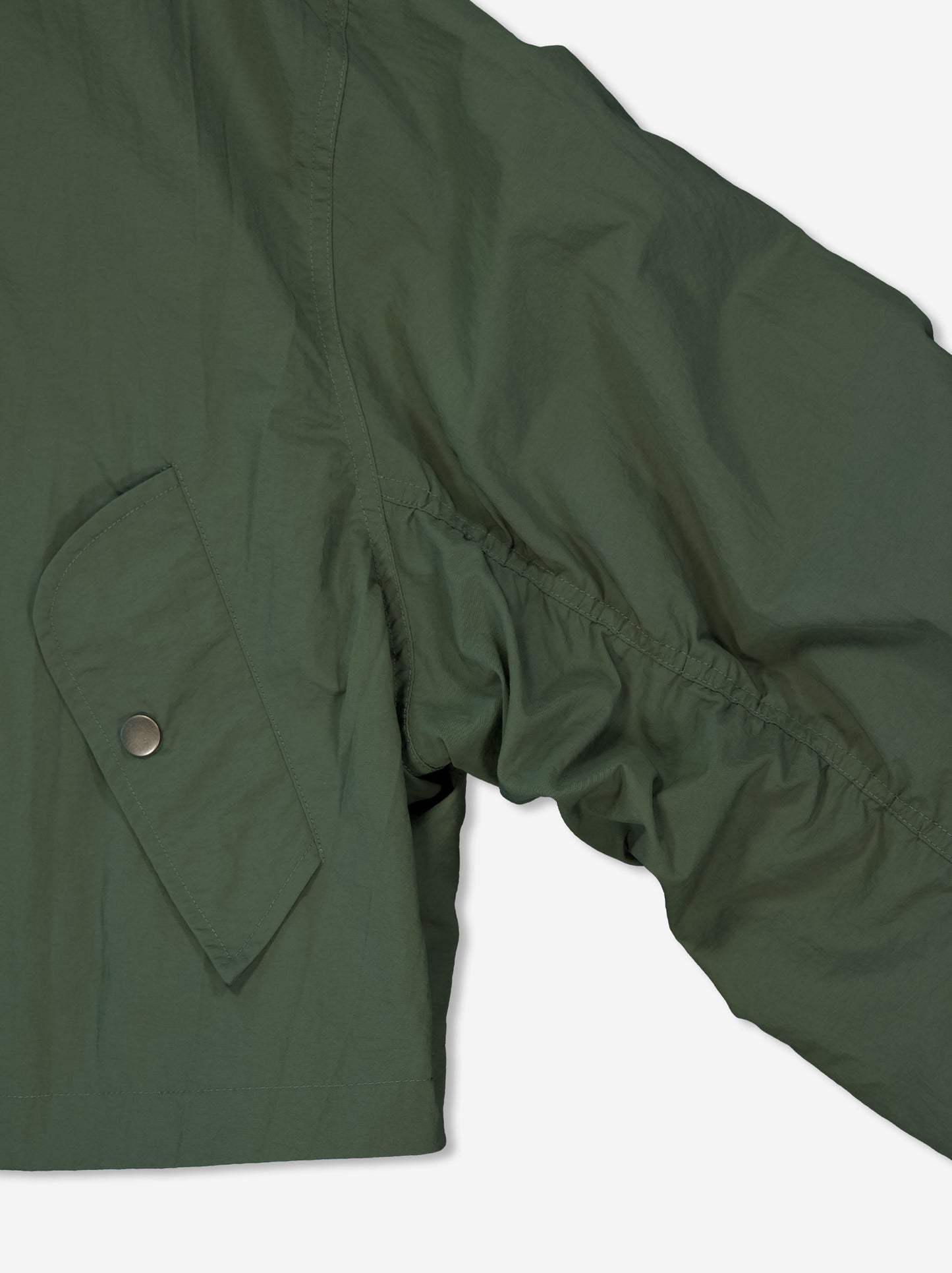 Chaqueta técnica de cuello alto con mangas fruncidas - Gemms