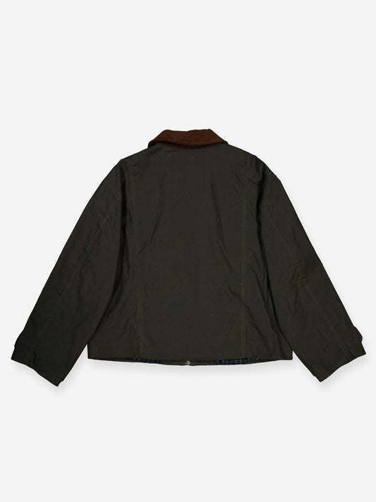 Utility jacket with metal fasteners - Layla