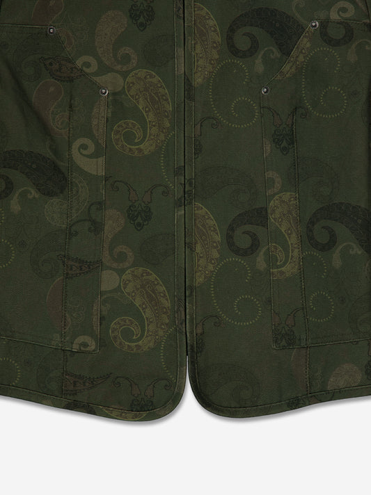 Chaqueta cachemira utilitaria con ajustes de hebilla - Luz