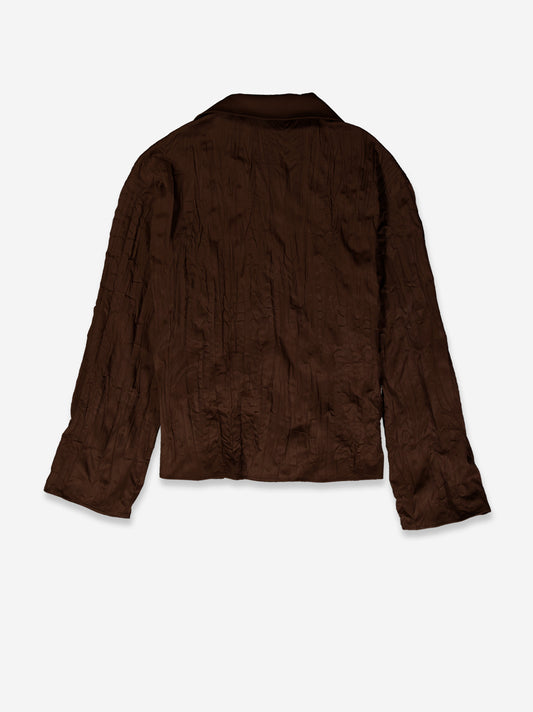 Camisa acabado arrugado con botones de nudo - Davis