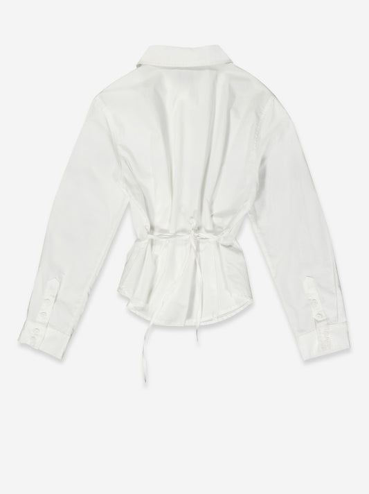 White shirt with back adjustment - Mirae