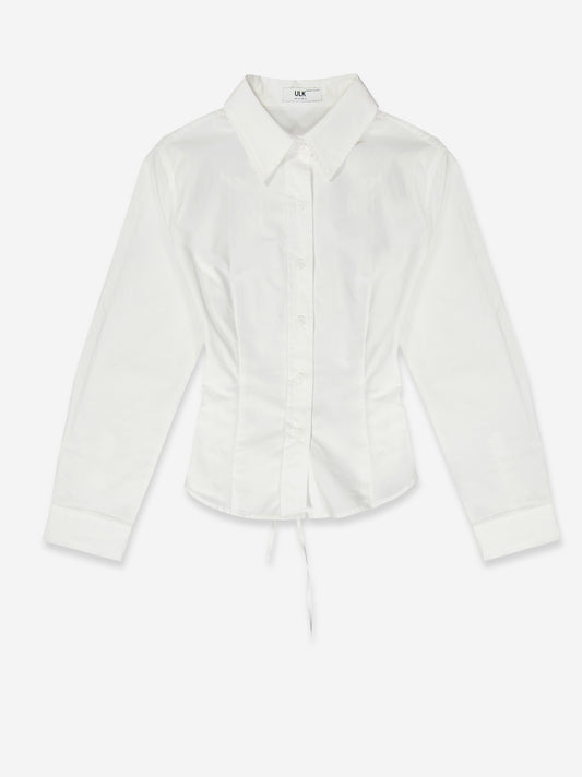 White shirt with back adjustment - Mirae