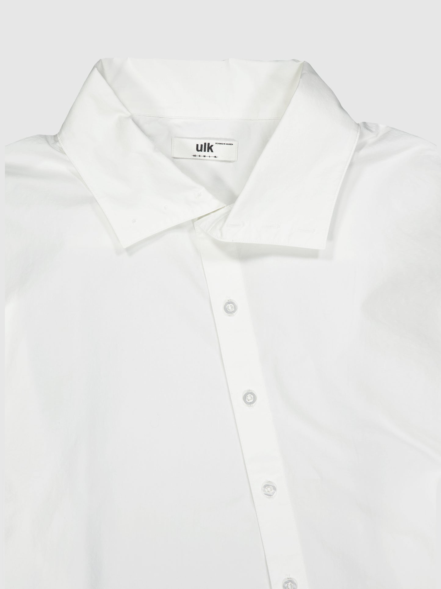 Camisa blanca botones asimétricos - Yani