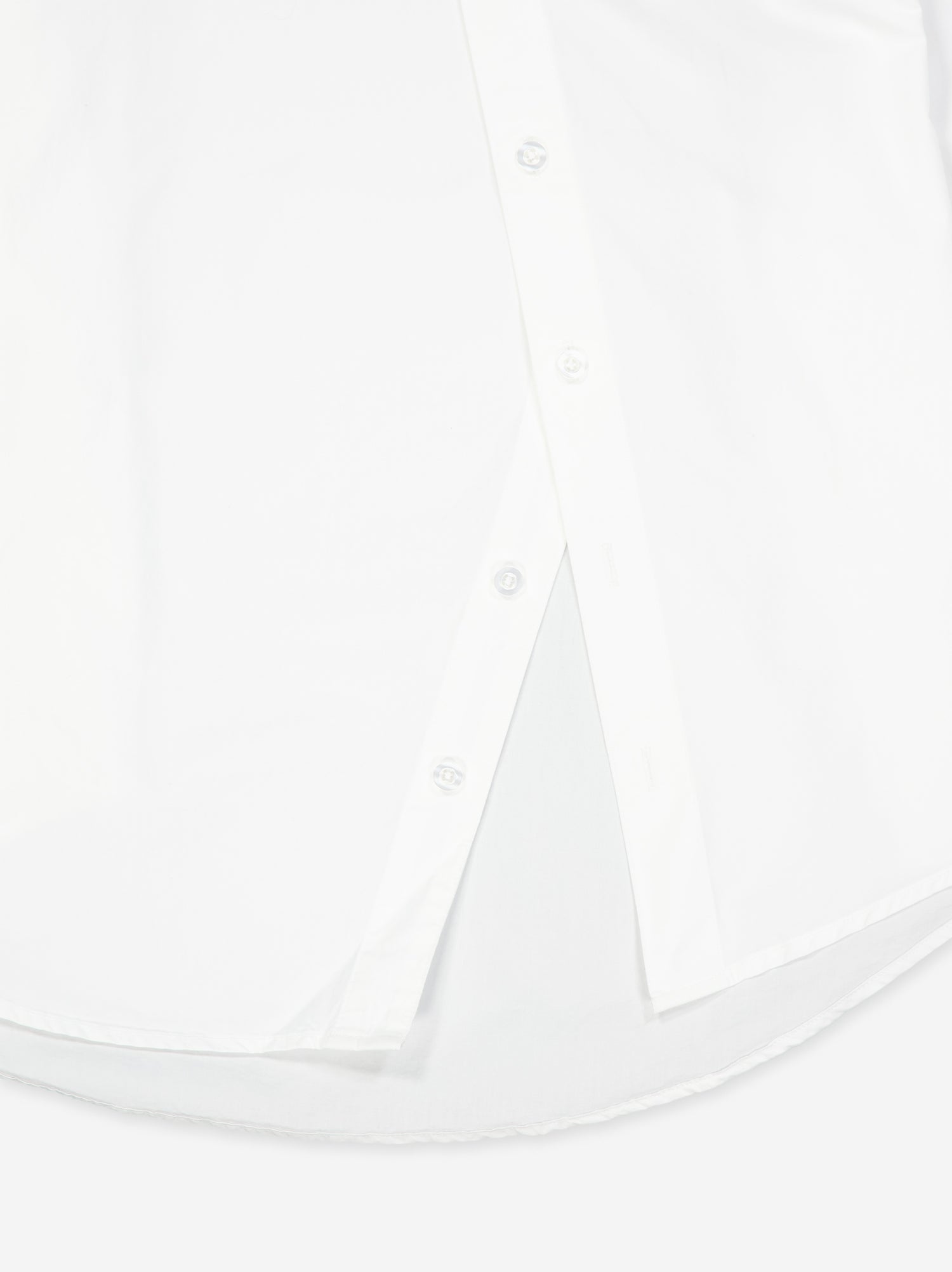 Camisa blanca botones asimétricos - Yani