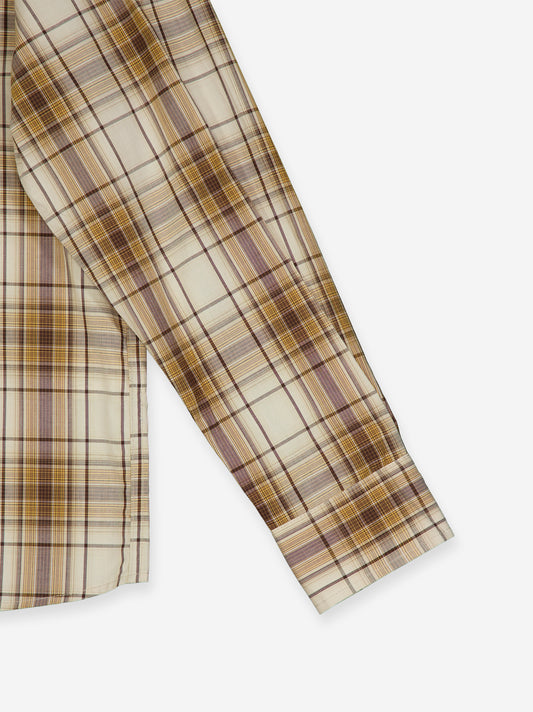 Boxy fit plaid shirt - Numi