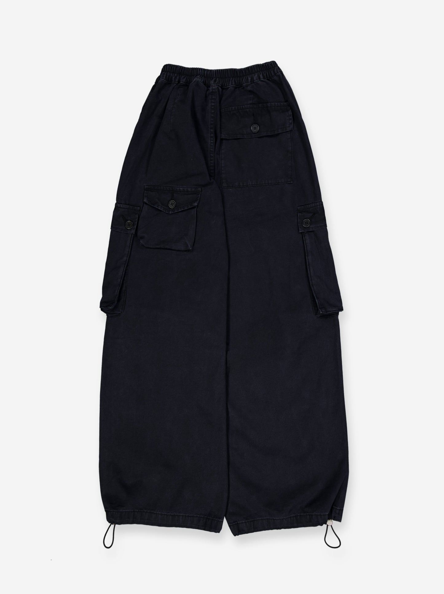 Pantalones cargo baggy ajustables - Cofee