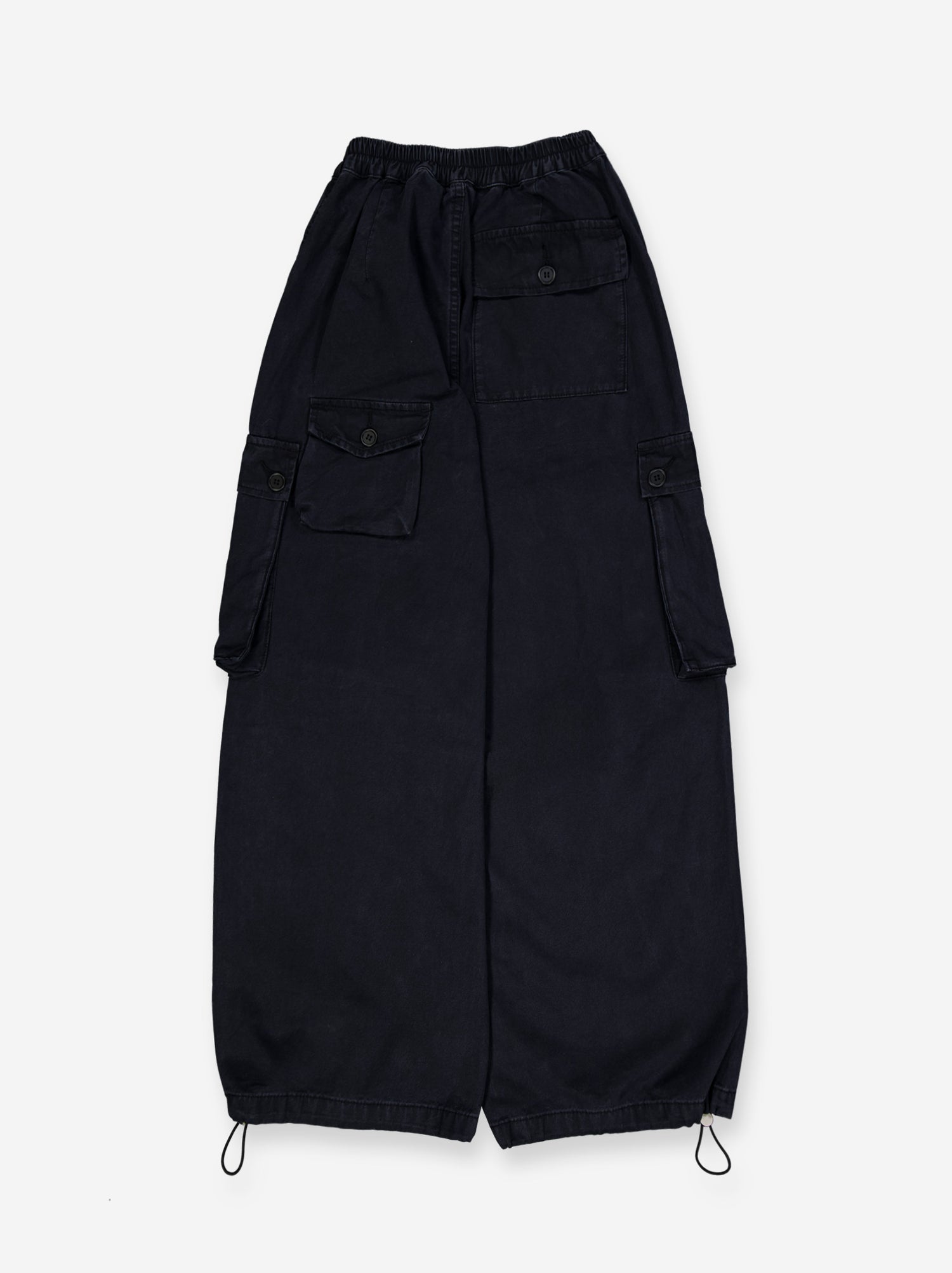 Pantalones cargo baggy ajustables - Cofee