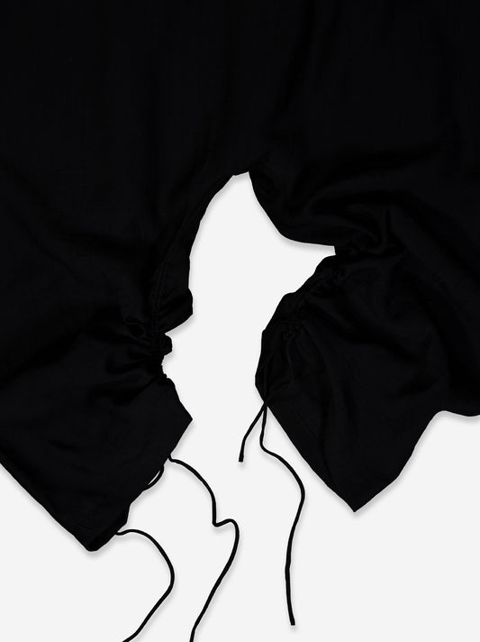 Pantalones low crotch con pernera ajustable - Sila