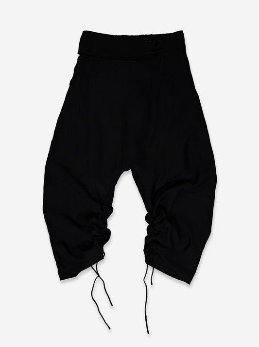 Pantalones low crotch con pernera ajustable - Sila
