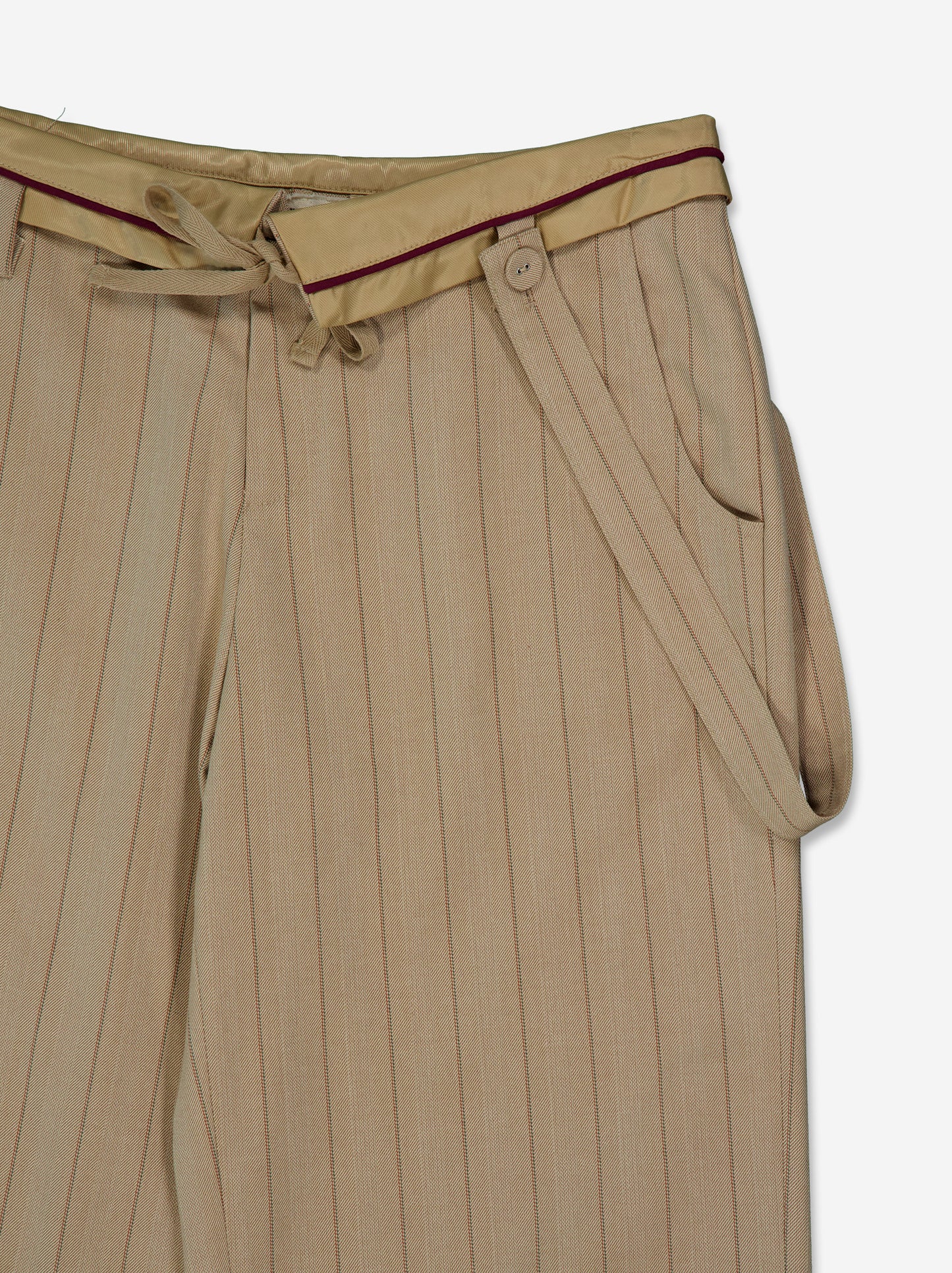 Oversized pinstripe trousers - Yara