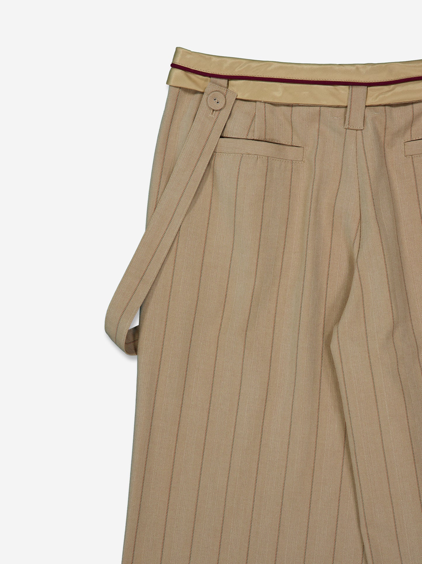 Oversized pinstripe trousers - Yara