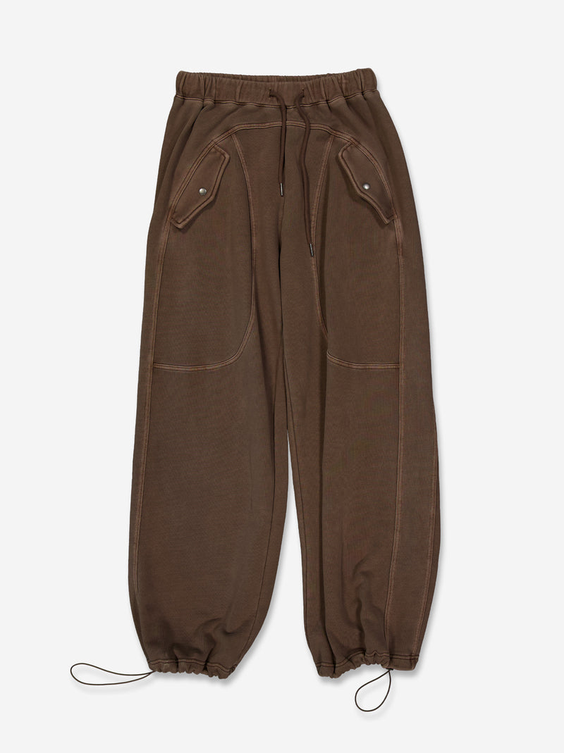 Adjustable parachute jogger pants - Cloud