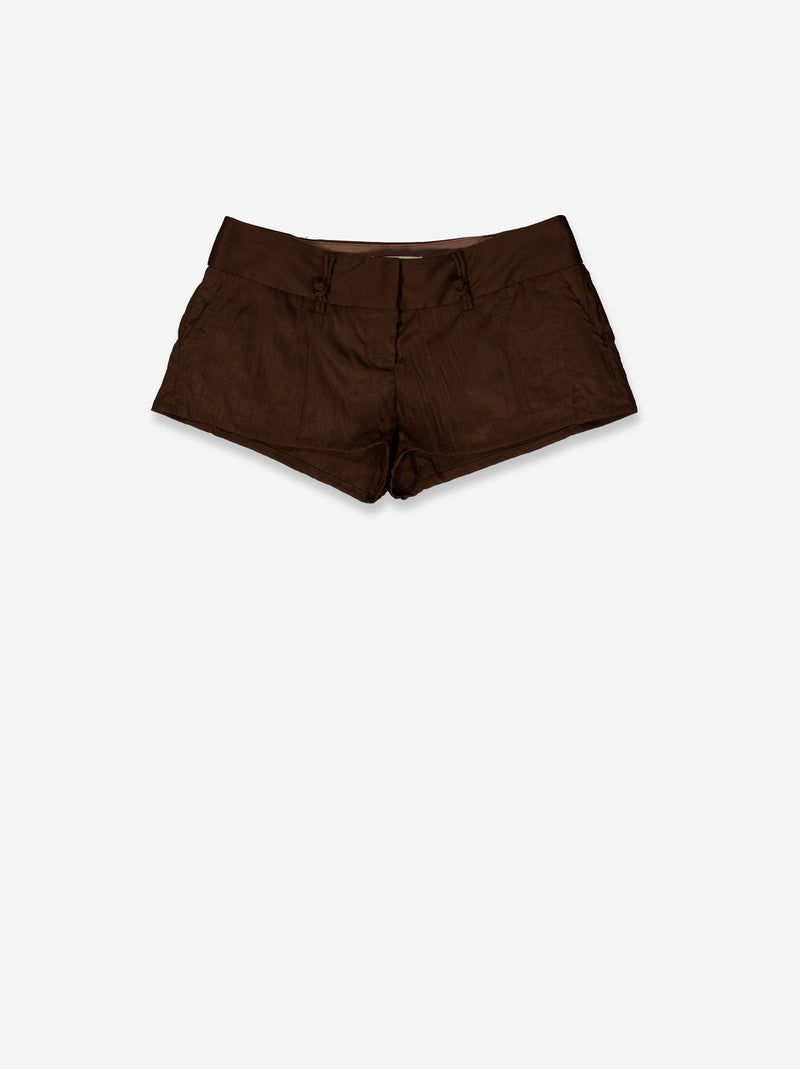 Shorts low rise con doble trabilla - Eyes