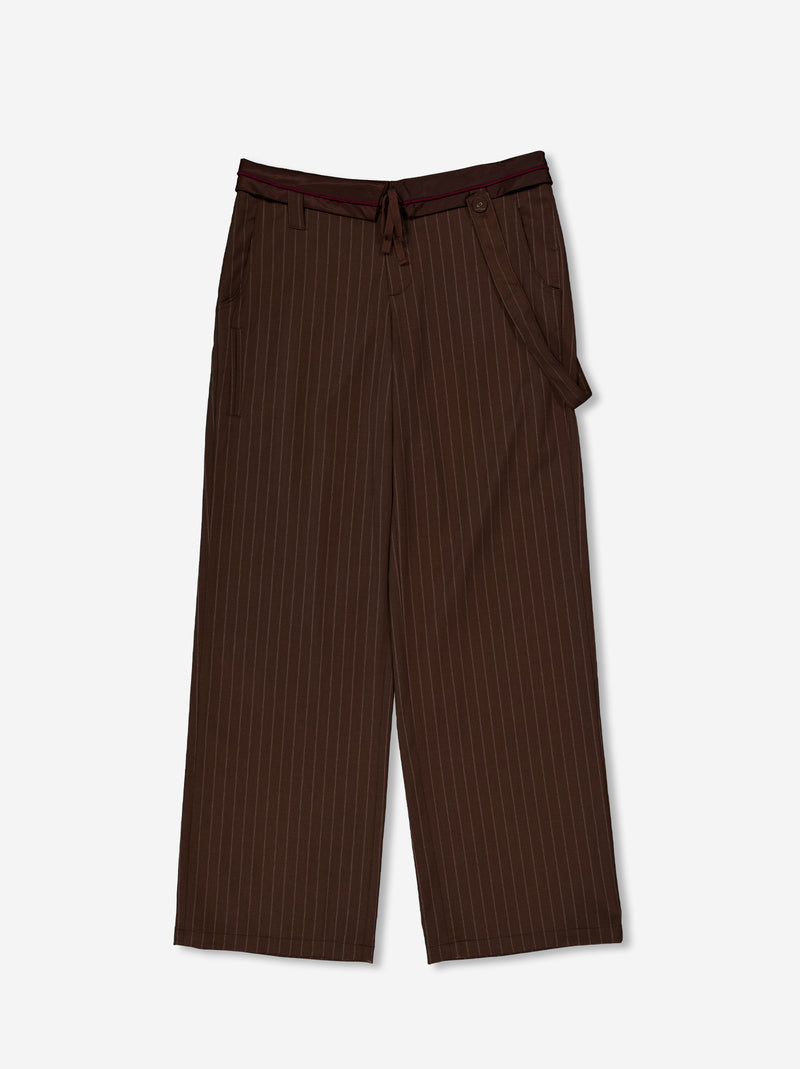 Oversized pinstripe trousers - Yara