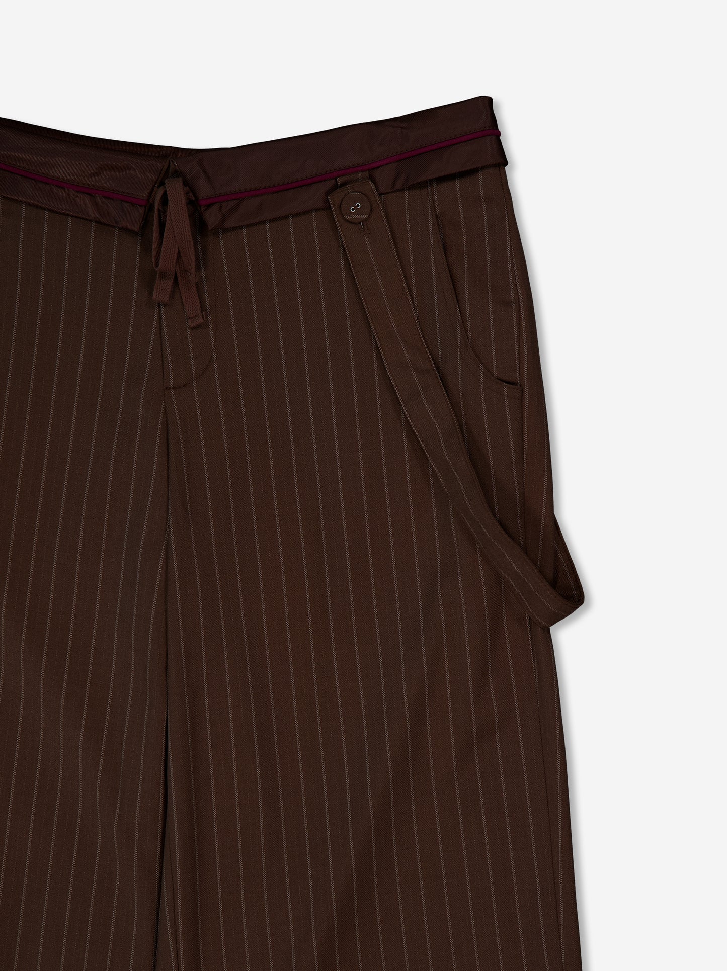 Oversized pinstripe trousers - Yara