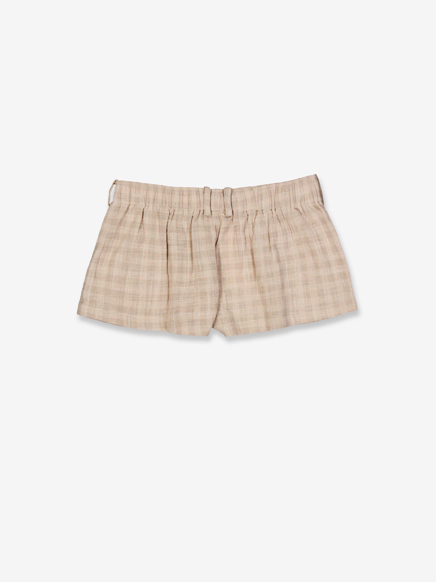 Short beige fluido con cintura elástica - Koa