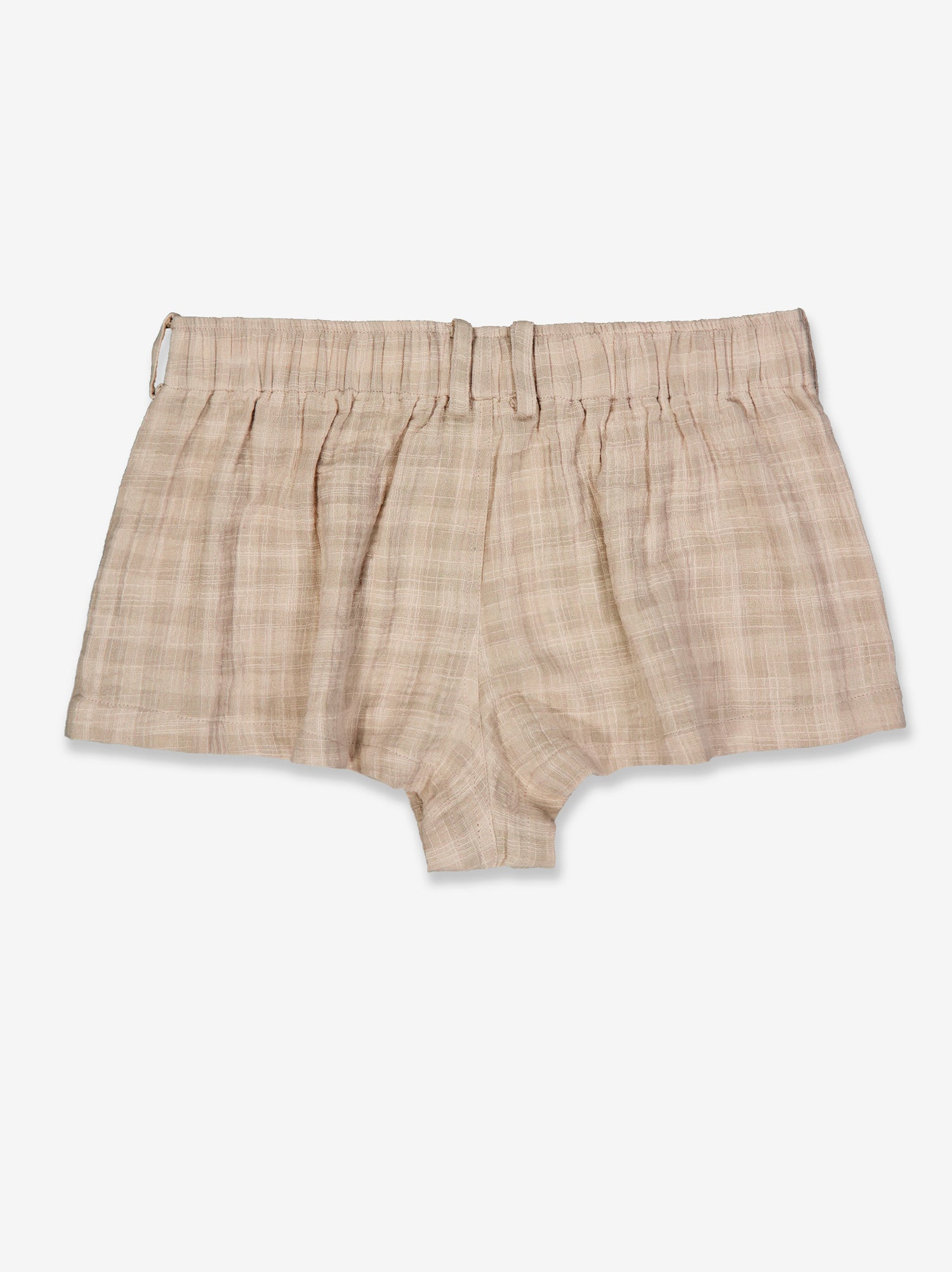 Short beige fluido con cintura elástica - Koa