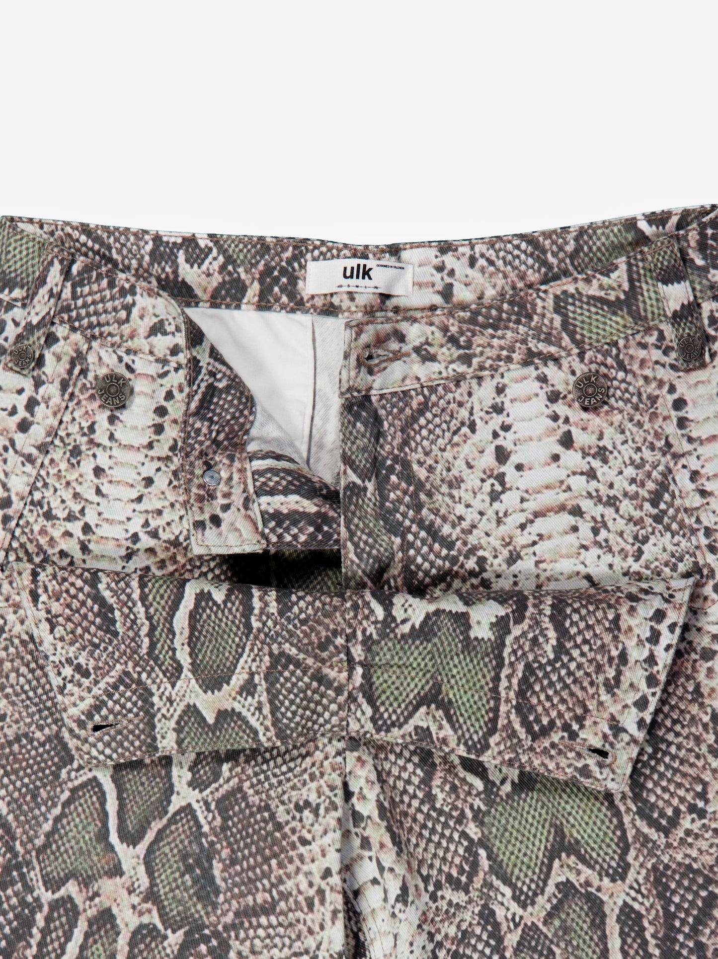Short estampado efecto serpiente - Lira