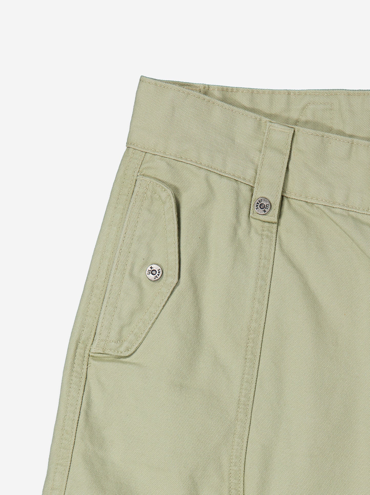 Beige cargo Bermuda shorts with pockets - Bruce