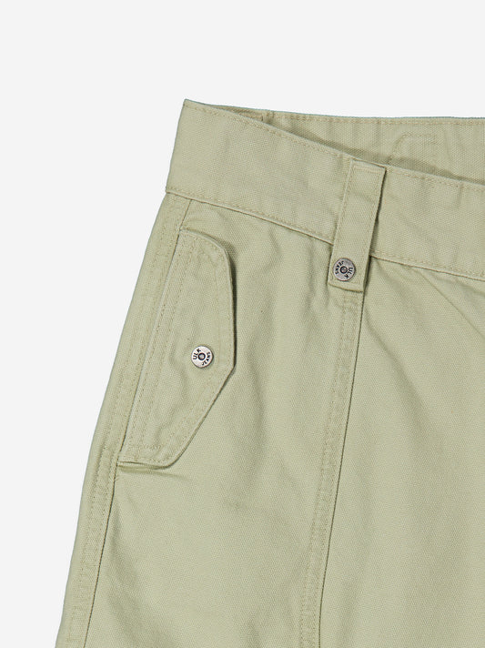 Beige cargo Bermuda shorts with pockets - Bruce