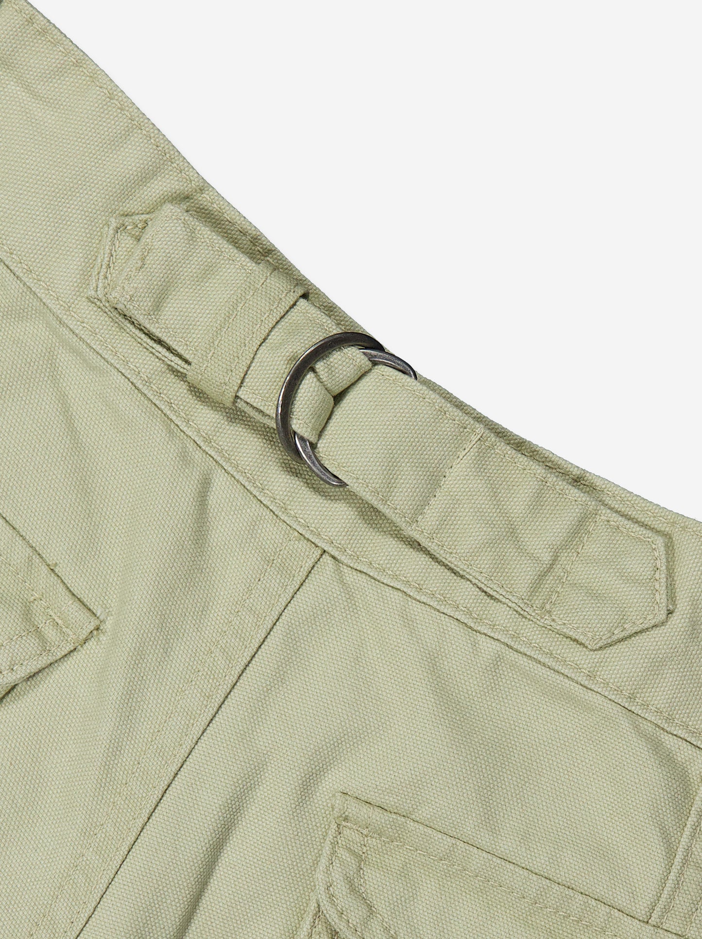 Beige cargo Bermuda shorts with pockets - Bruce