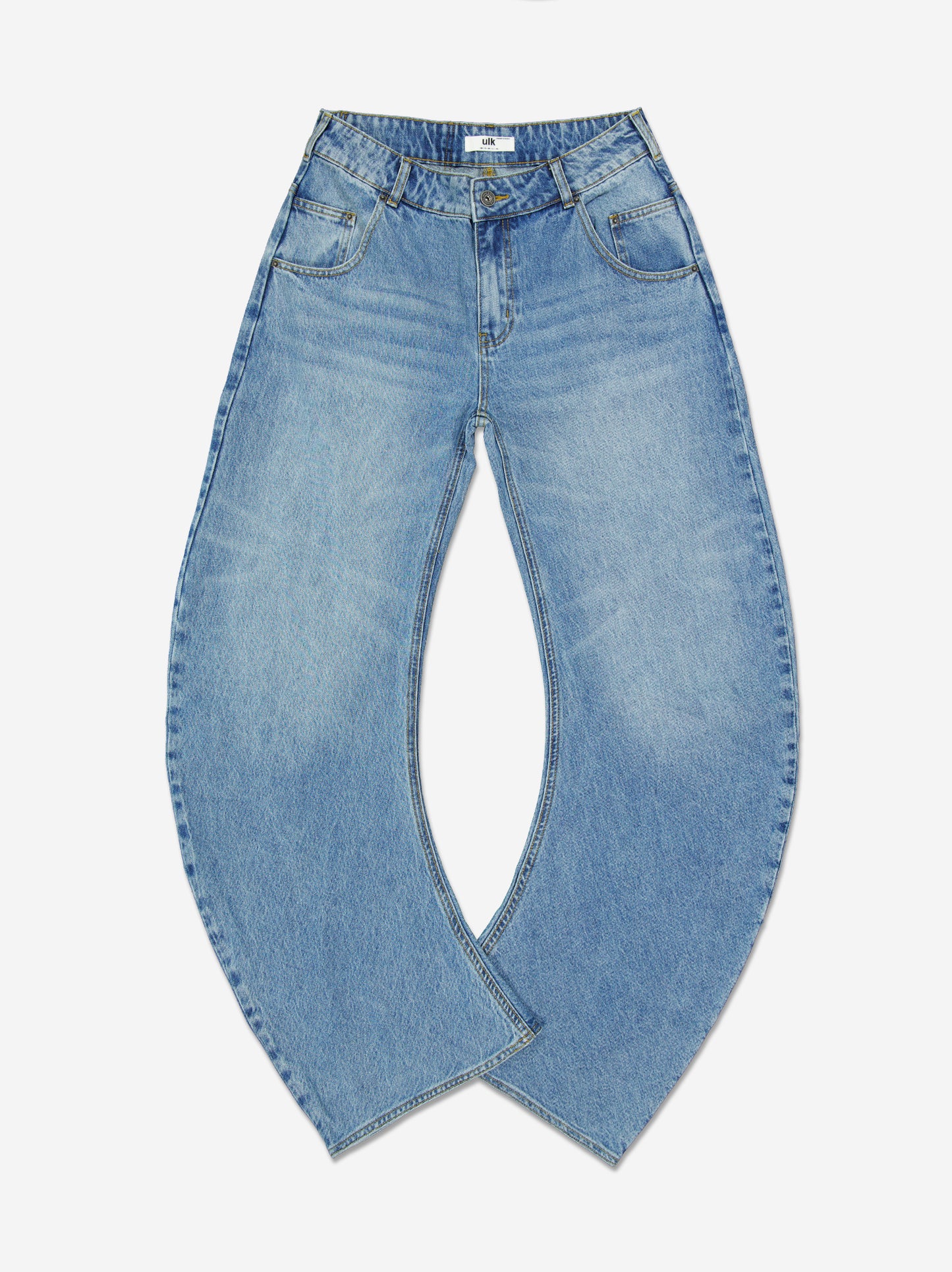 Jeans de pernera curva - Jones