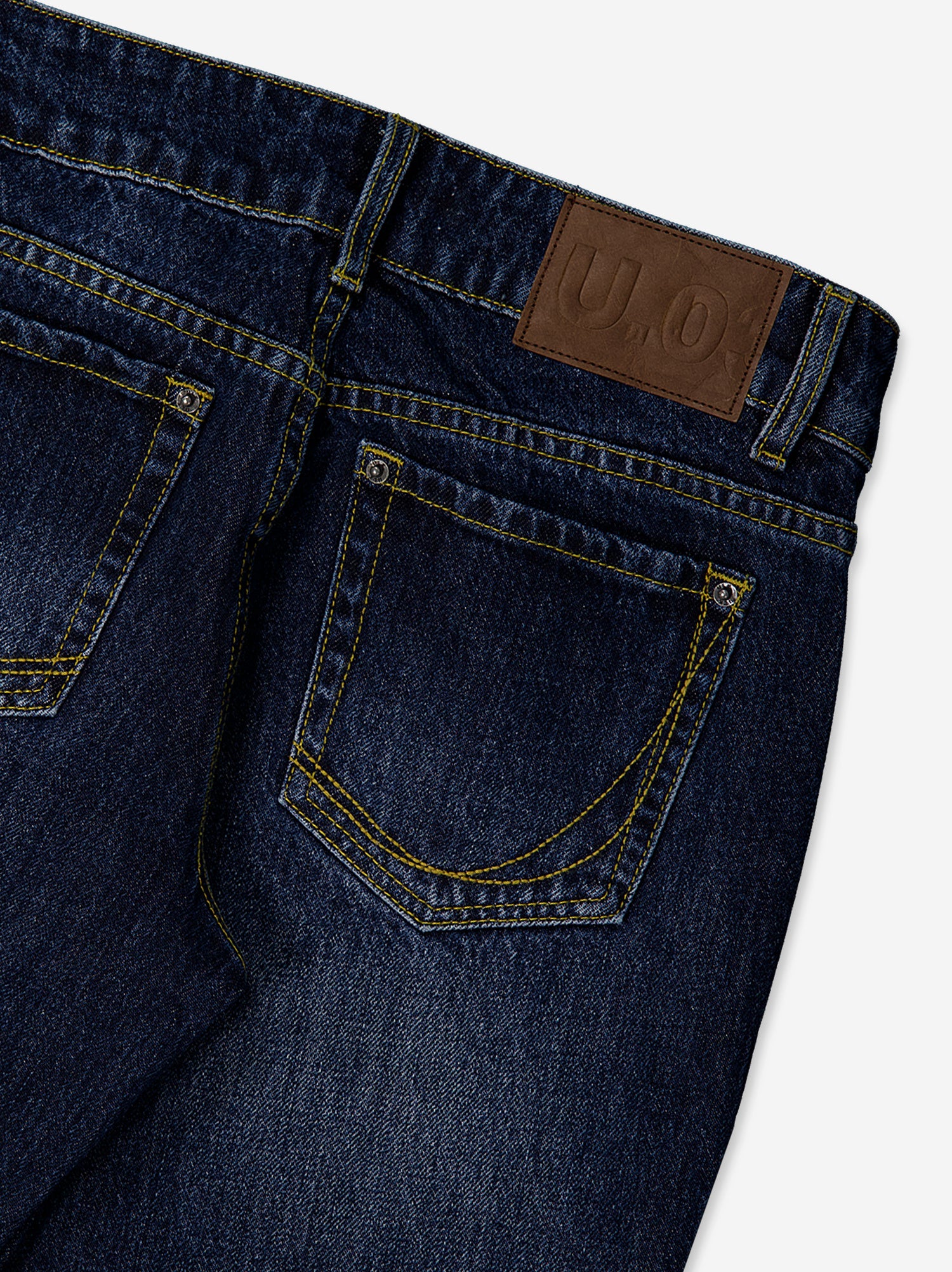Pantalón Denim oscuro efecto lavado - Aya