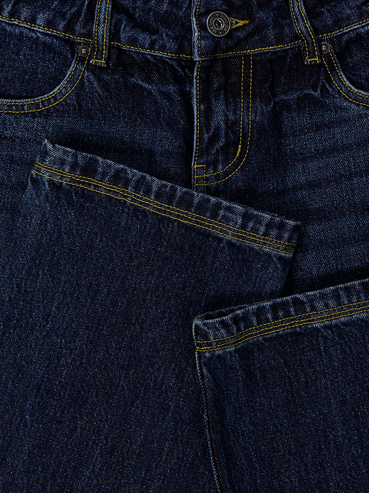 Dark wash effect Denim trousers - Aya