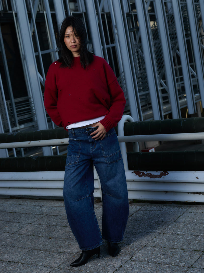 Jeans balloon tiro medio - ULK Nahla