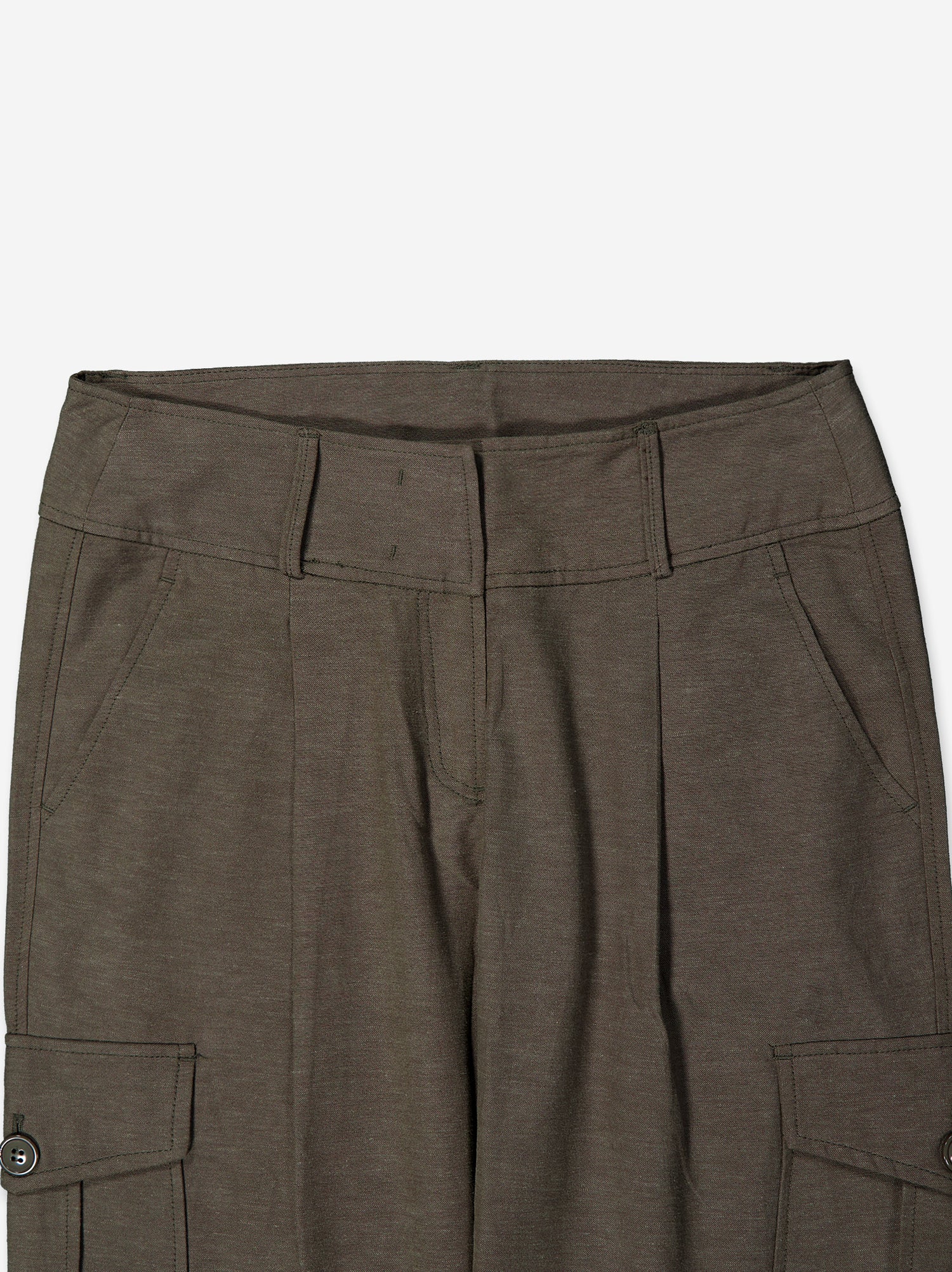 Long cargo utility pants - Crack