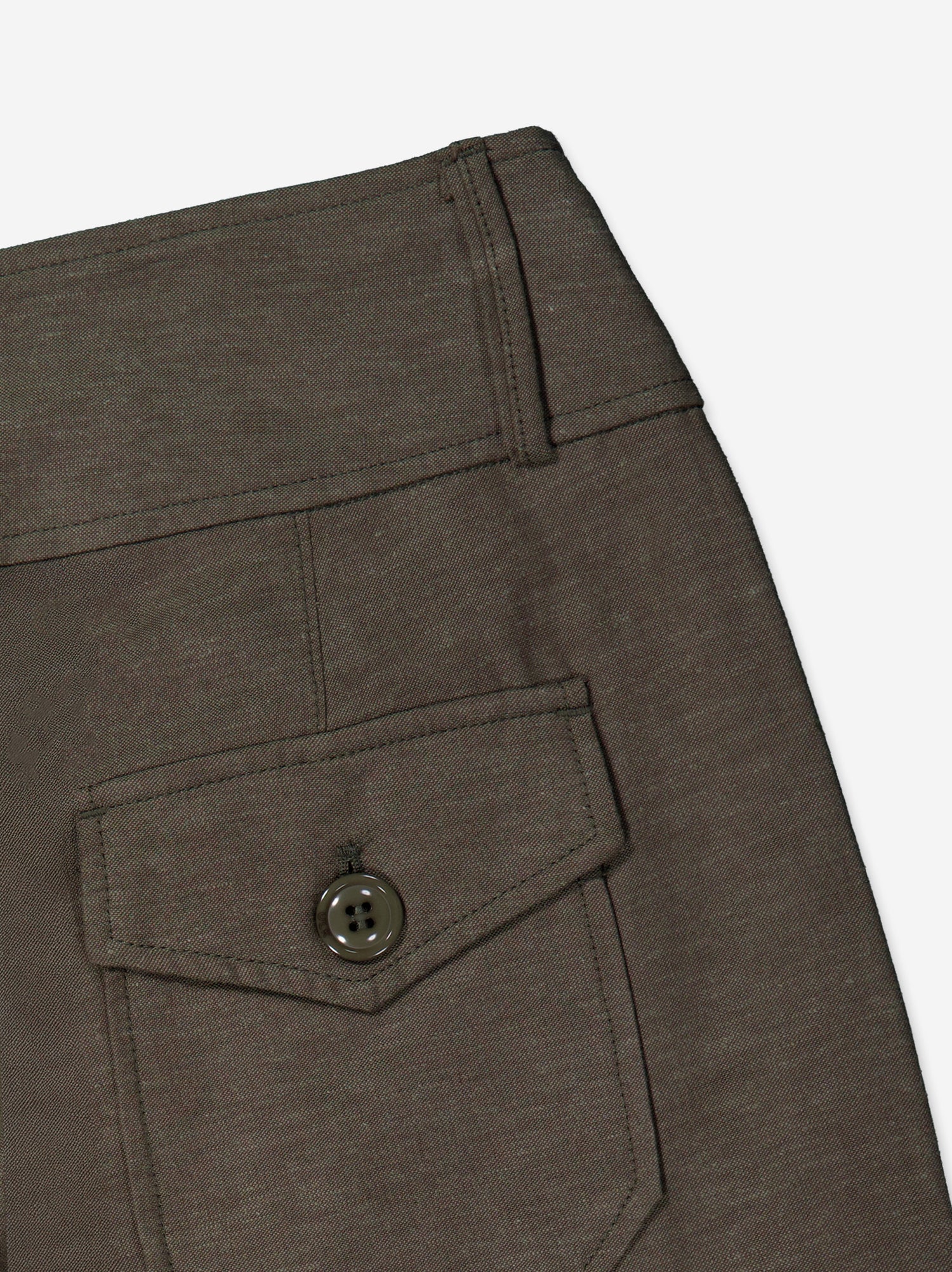 Long cargo utility pants - Crack
