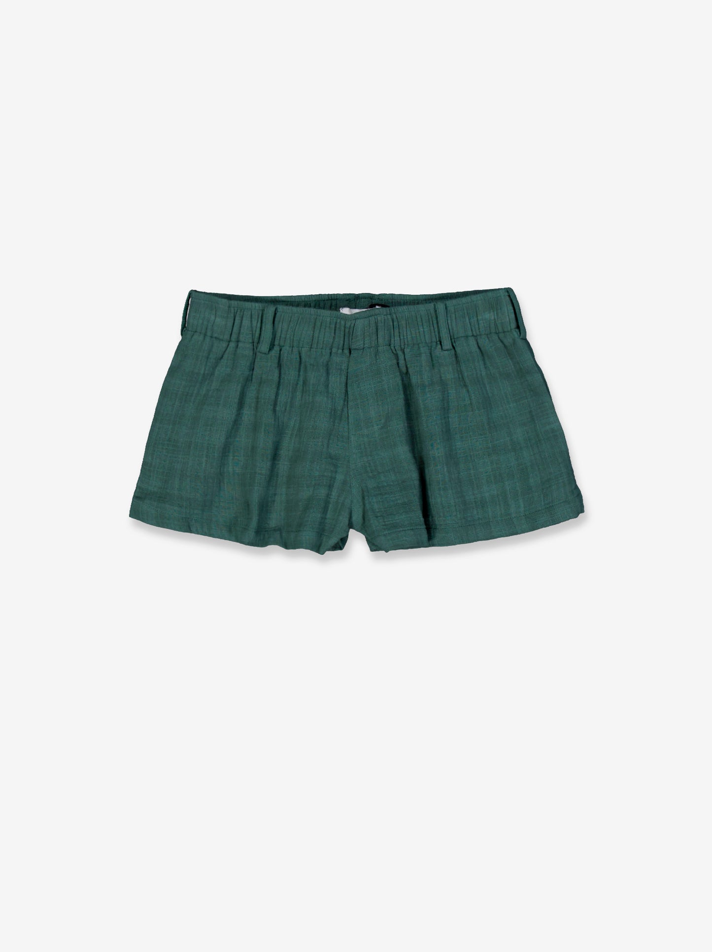 Short verde fluido con cintura elástica - Koa