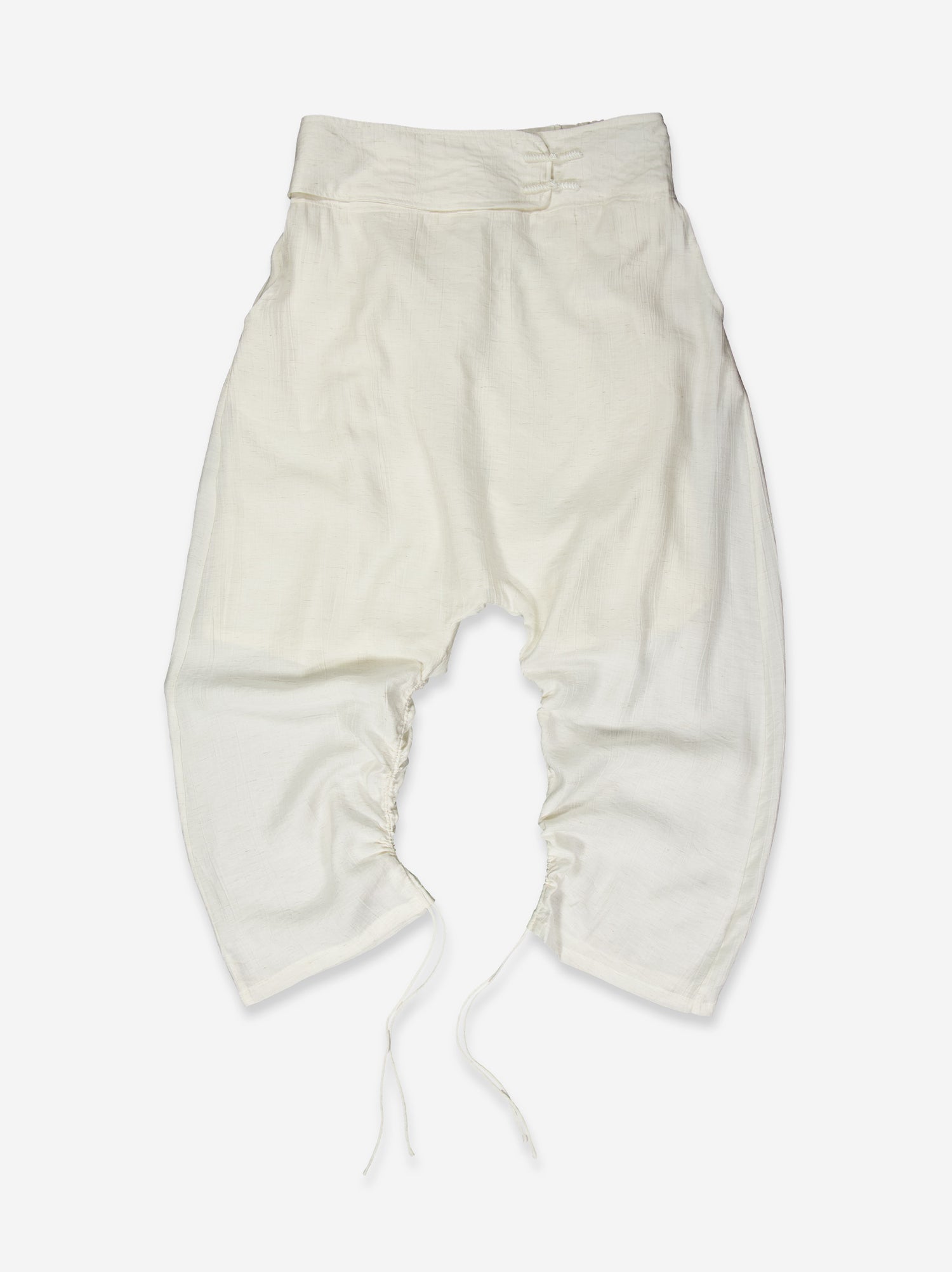 Pantalones low crotch con pernera ajustable - Sila