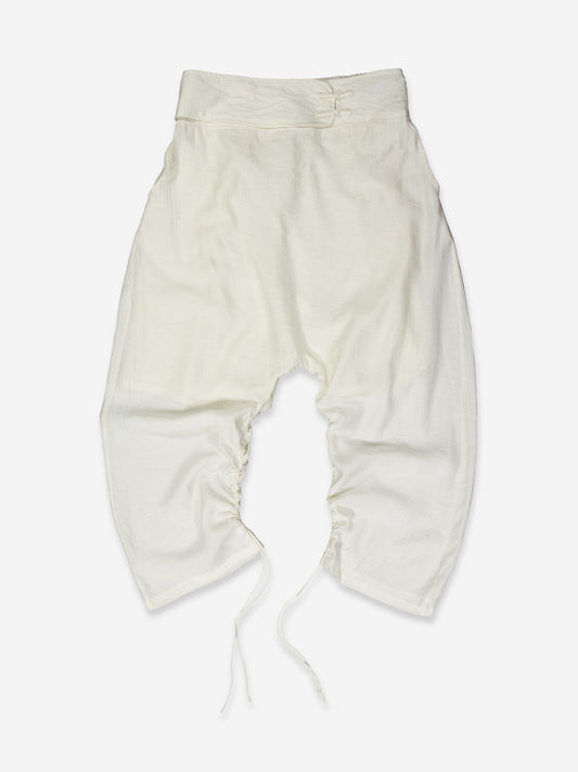 Pantalones low crotch con pernera ajustable - Sila