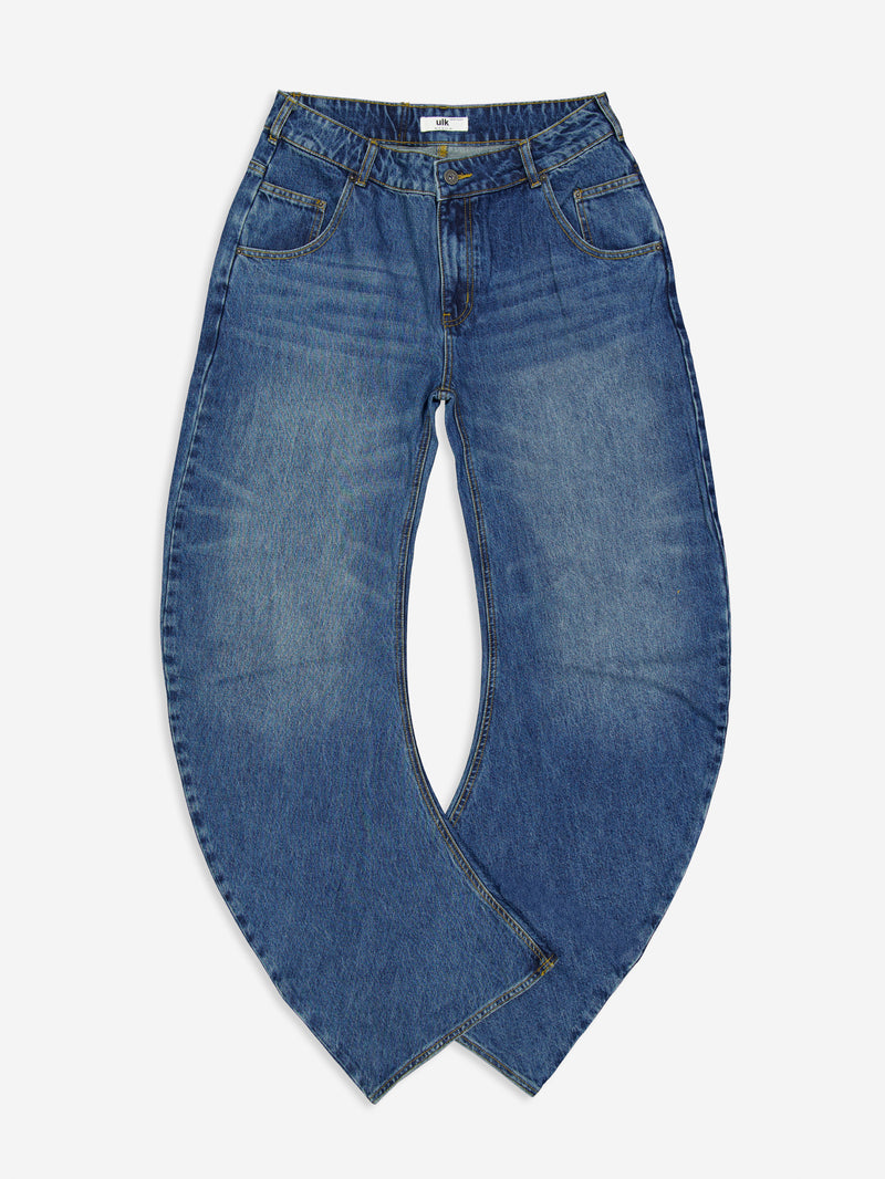 Jeans de pernera curva - Jones
