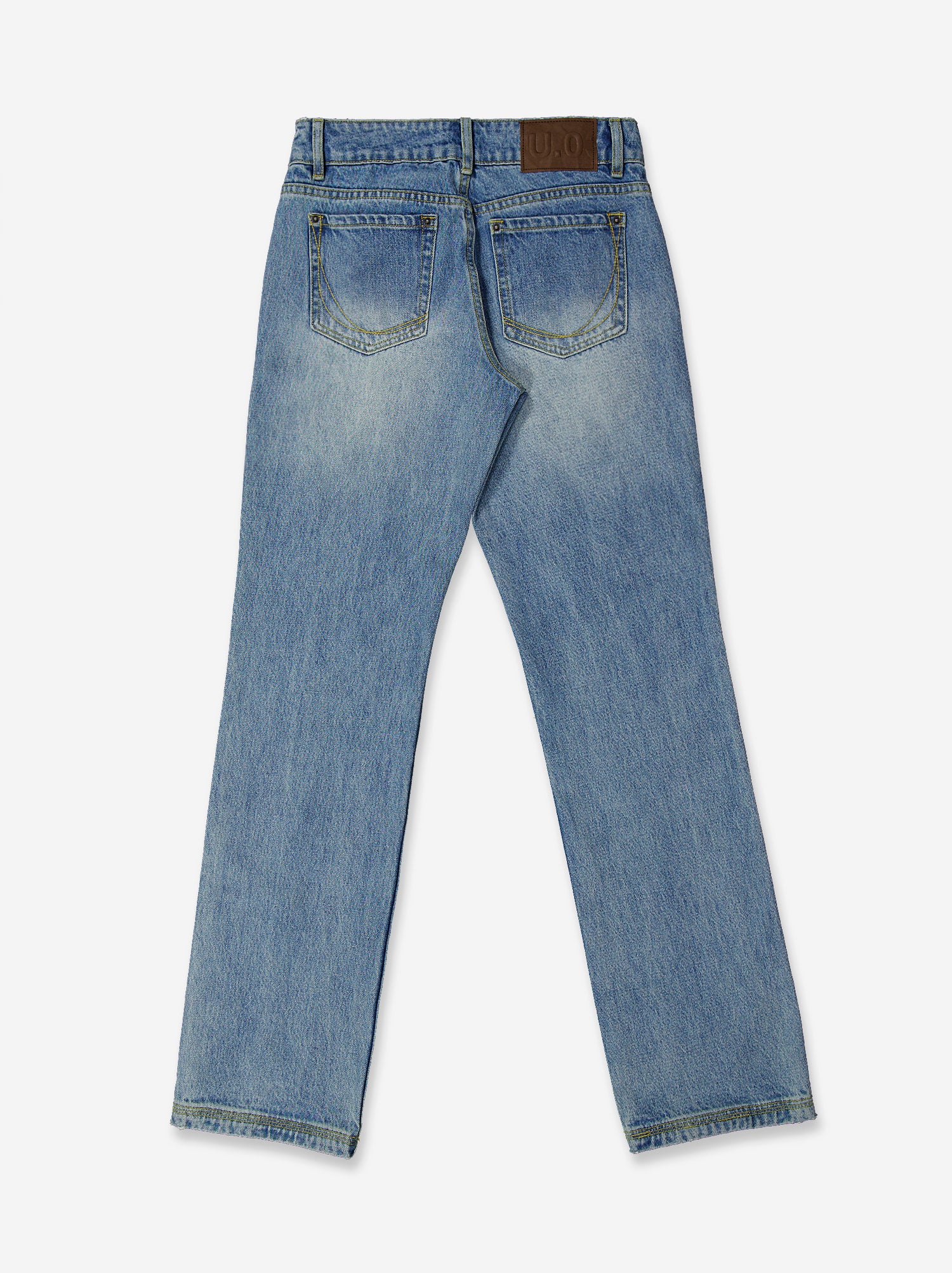 Pantalón Denim claro efecto lavado - Aya