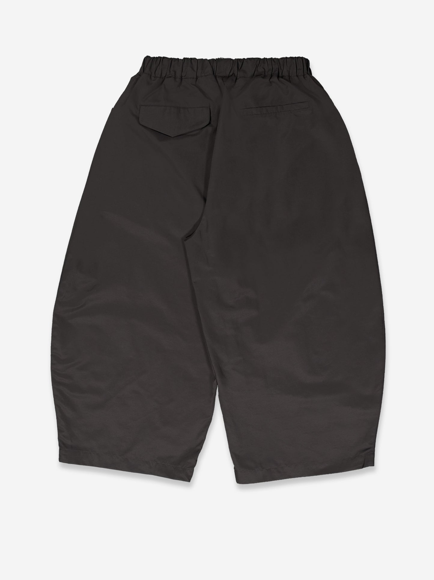 Elastic-waist barrel trousers - Picnic