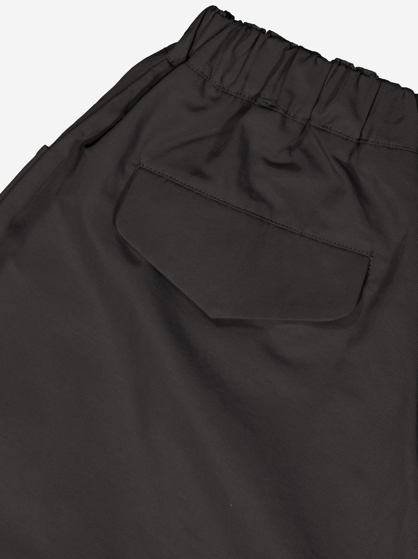 Elastic-waist barrel trousers - Picnic