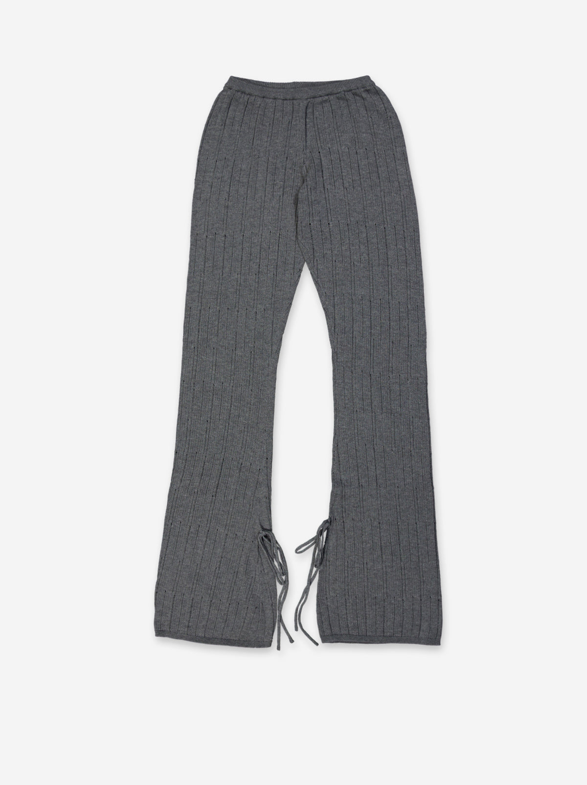 Pantalón canalé gris - Ariel