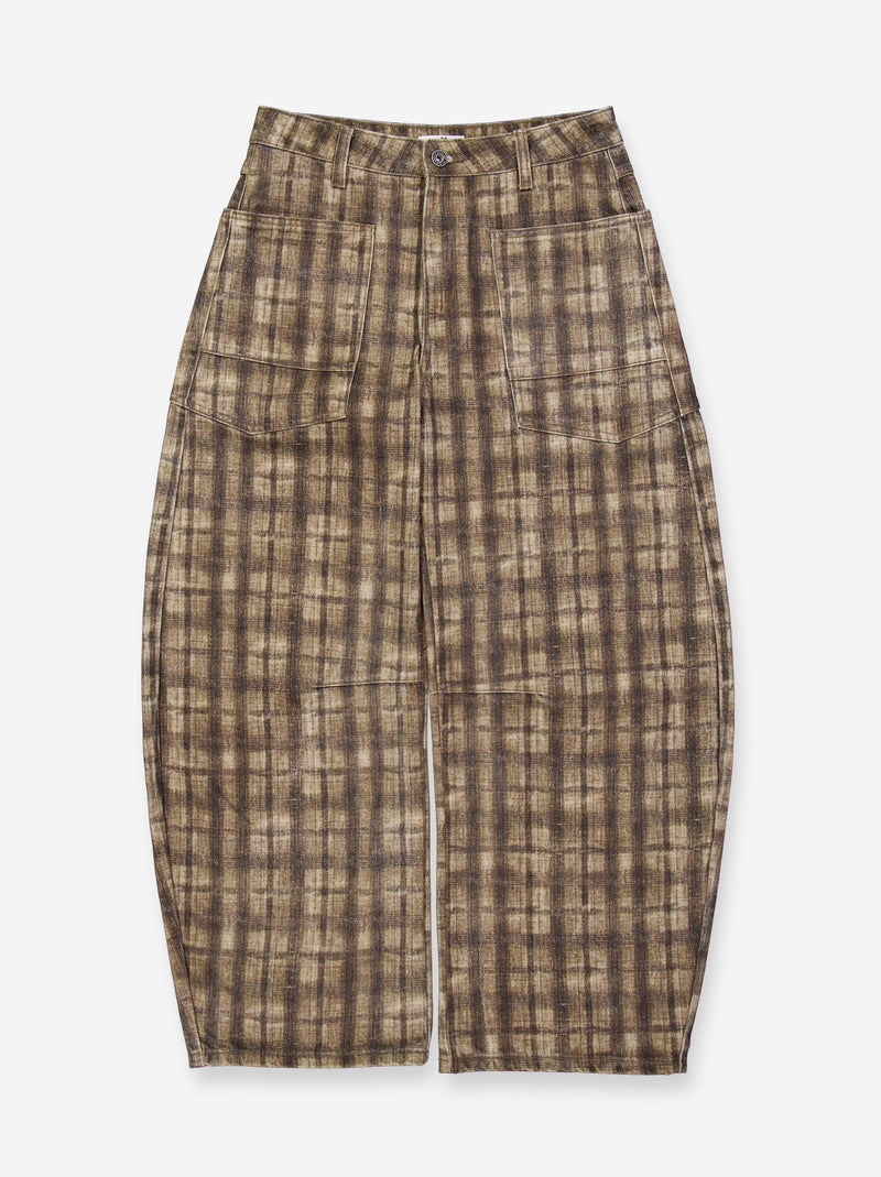 Jeans balloon tartán - Nahla