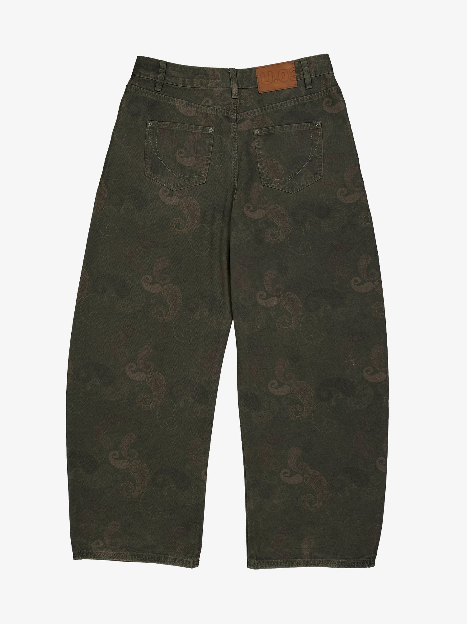 Jeans ballon estampado cachemira SOS